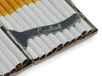 Zigarettenetui Zigaretten Etui Dose Box neue Edelstahl Design Serie Chrom No 1
