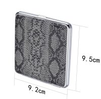 Zigarettenetui Zigaretten Etui Dose Box neue Leder Design...