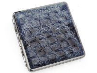 Zigarettenetui Zigaretten Etui Dose Box neue Leder Design...