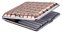 Zigarettenetui Zigaretten Etui Dose Box neue glanz Design Serie mit Kroko Optik