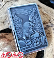 Feuerzeug Benzin Feuerzeuge Lighter neue Motiv Serie Biker Proud Rider