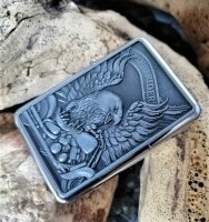 Feuerzeug Benzin Feuerzeuge Lighter neue Motiv Serie Biker Proud Rider