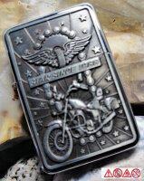 Feuerzeug Benzin Feuerzeuge Lighter neue Motiv Serie Biker Star