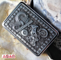 Feuerzeug Benzin Feuerzeuge Lighter neue Motiv Serie Biker Star Since