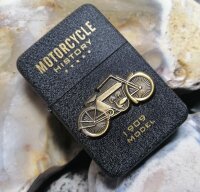 Feuerzeug Benzin Feuerzeuge Lighter History Modell Serie 1909 Biker Motorrad