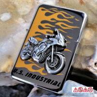 Feuerzeug Benzin Feuerzeuge Lighter neue Motiv Serie Biker U.S.