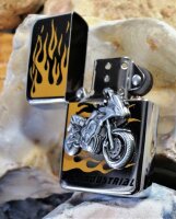 Feuerzeug Benzin Feuerzeuge Lighter neue Motiv Serie Biker U.S.