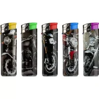 5 x Feuerzeug Gas Feuerzeuge Lighter neue Motiv Design...