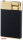 Feuerzeug Gas Feuerzeuge edles Schwarz matt - Gold neue Modell Design Serie