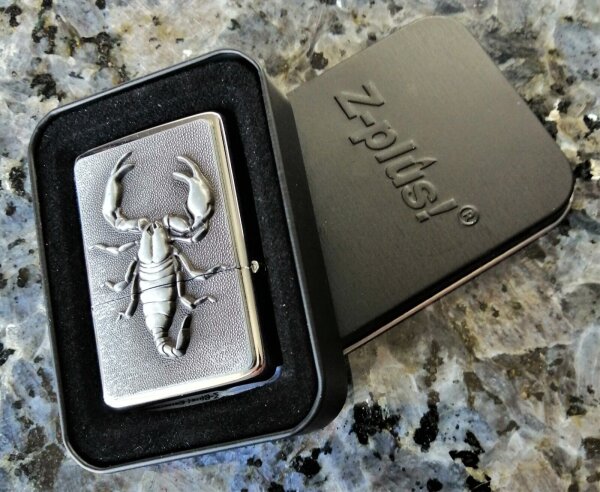 Feuerzeug Gas Feuerzeuge Lighter Exklusiv Design Motiv Serie Scorpion