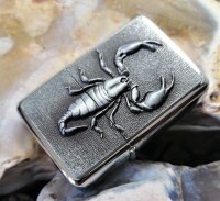 Feuerzeug Gas Feuerzeuge Lighter Exklusiv Design Motiv Serie Scorpion