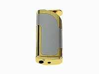Feuerzeug Gas Metall Feuerzeuge Lighter neue Metall Design Serie Silber Gold