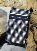 Feuerzeug Gas Feuerzeuge Lighter edles Silber Design neue Premium Serie