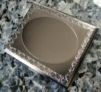 Zigarettenetui Zigaretten Etui Dose Box neue Edelstahl Design Serie Chrom No 45