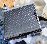 Zigarettenetui Zigaretten Etui Dose Box neue Edelstahl Design Serie Chrom No 19