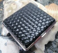 Zigarettenetui Zigaretten Etui Dose Box neue Leder Design...